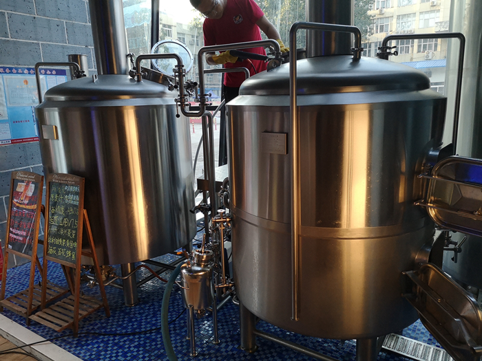 7BBL 1000L工艺啤酒棒酿造机ZXF