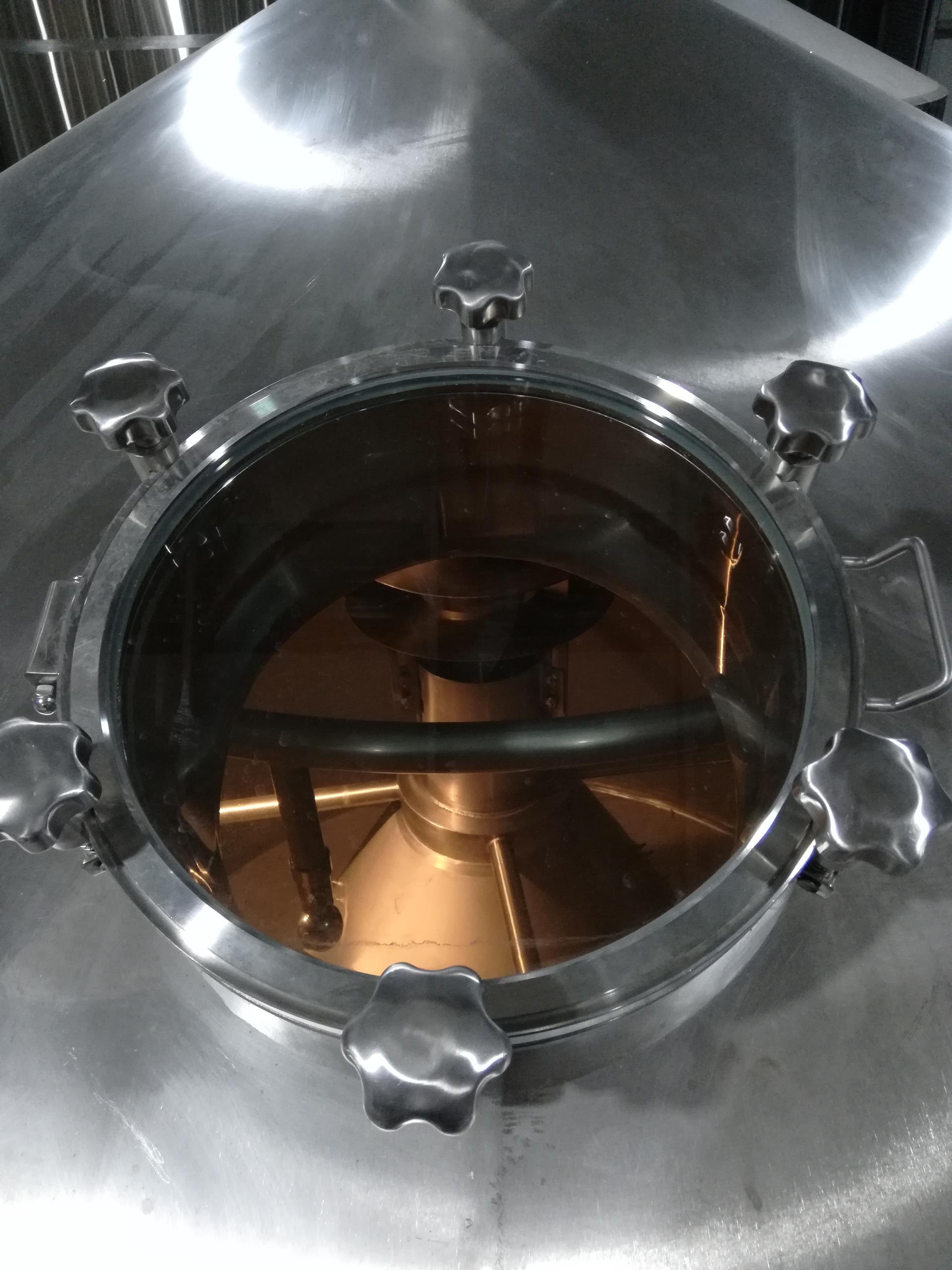 在澳大利亚ZXY制作啤酒机100L不锈钢醪罐