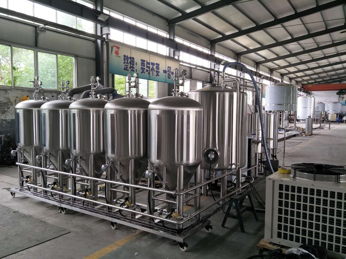 100L不锈钢啤酒厂发酵罐出售WEMAC Z05