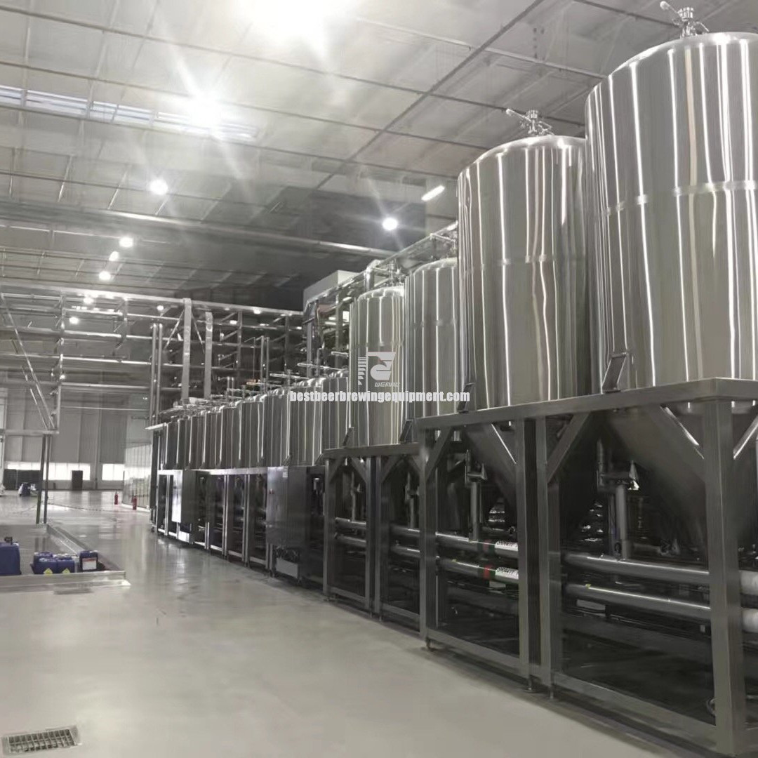 来自中国Z11工厂的完整啤酒酿造系统SUS304