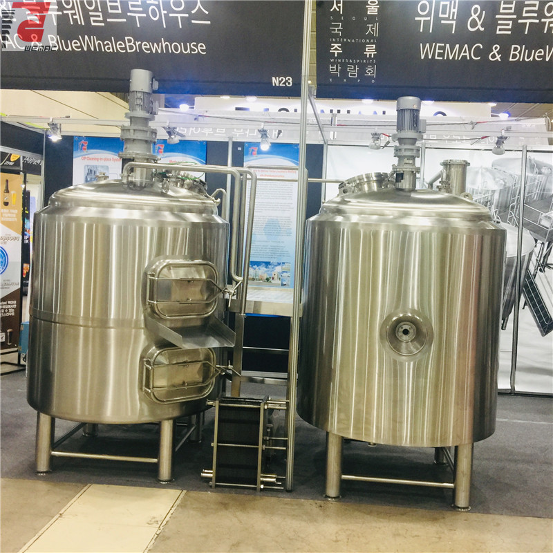 完成1000l啤酒酿造设备及1manbetx万博赔率高吗0HL啤酒系统供应商