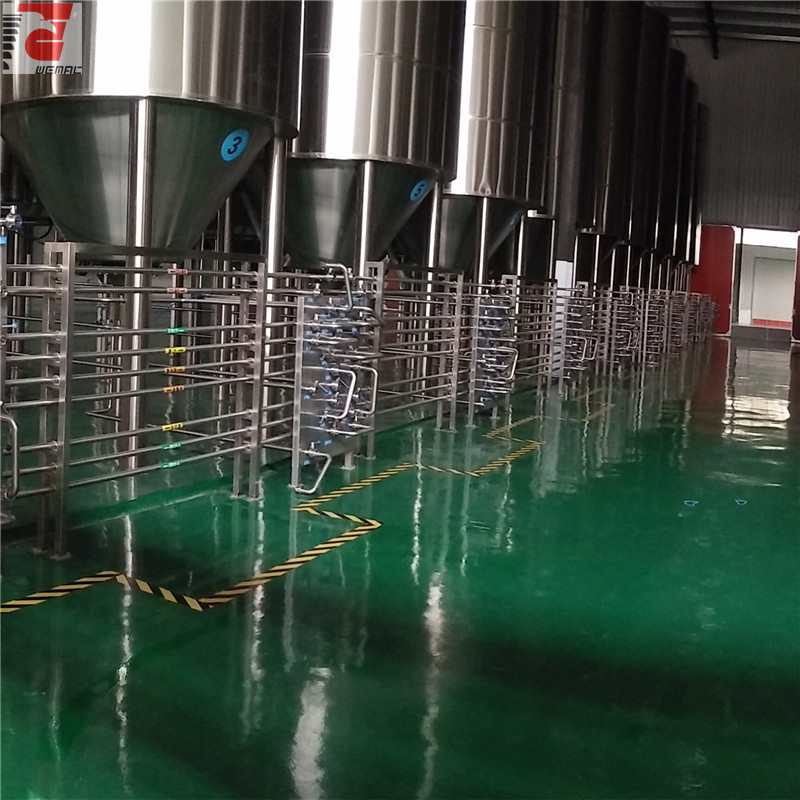 威马克6000L SUS304锥形啤酒酿造保温发酵罐畅销南非