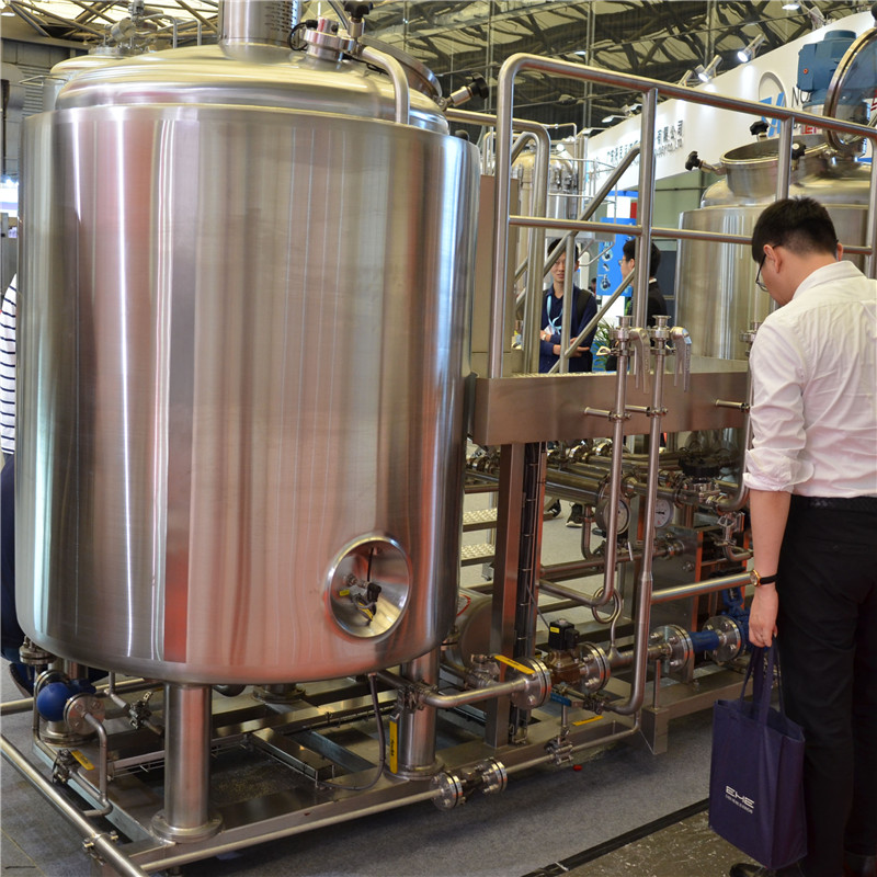 500L交钥匙啤酒酿造系统销售在加拿大中国工厂WEMAC Y064