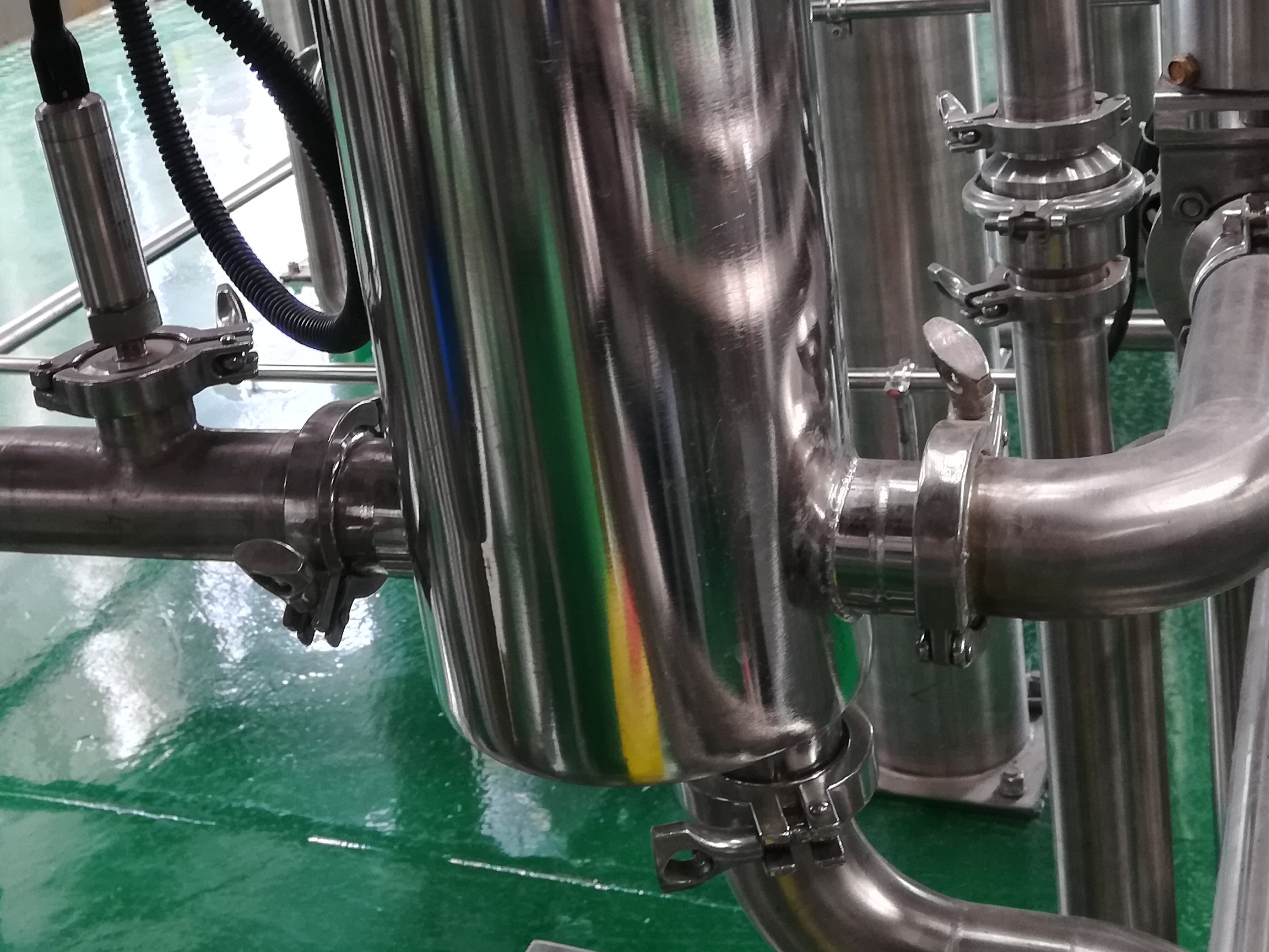 专业的全自动易使用的50L中试酿制系统，销售来自中国W1的SUS304 316