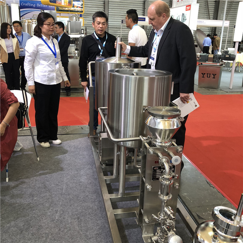 在欧洲WEMAC G028出售的50L家用微型酿酒设备