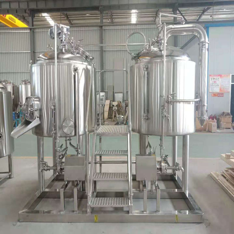 WEMAC 1000L 2血管啤酒酿造系统啤酒厂由不锈钢ZXY制成