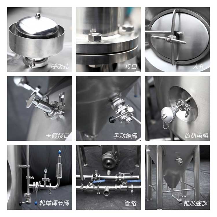 WEMAC 100L Pilot Craft啤酒酿造系统家用啤酒厂畅销日本