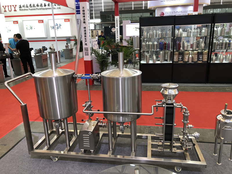 50L小型迷你精酿啤酒酿造机器使用啤酒系统中国制造商