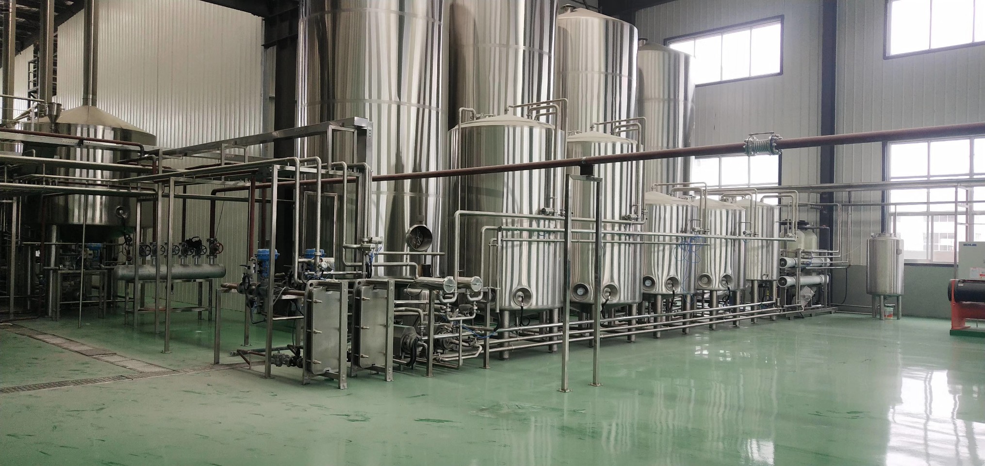 Safe,reliable, economic and efficient beer brewing CIP system of SUS304 316 from China W1
