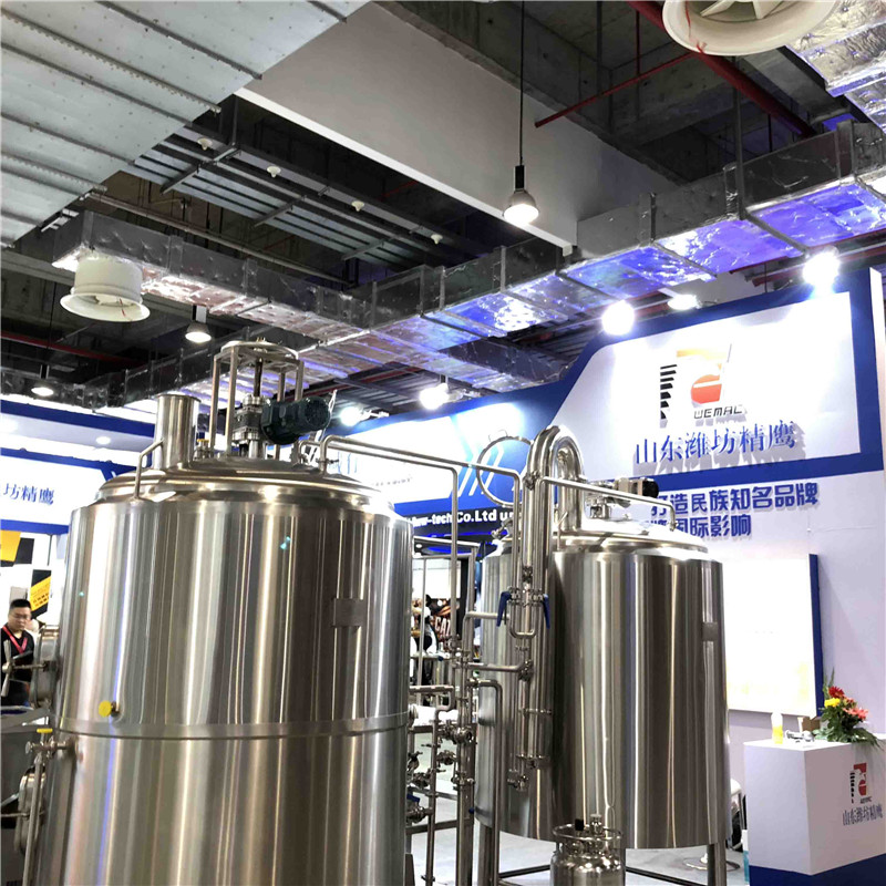 中国啤酒设备价格的专业啤酒酿造设备G066