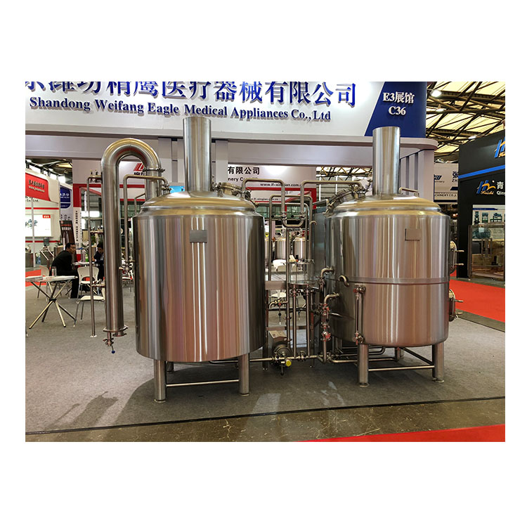 500L蒸汽加热啤酒啤酒系统中国供应商ZXF
