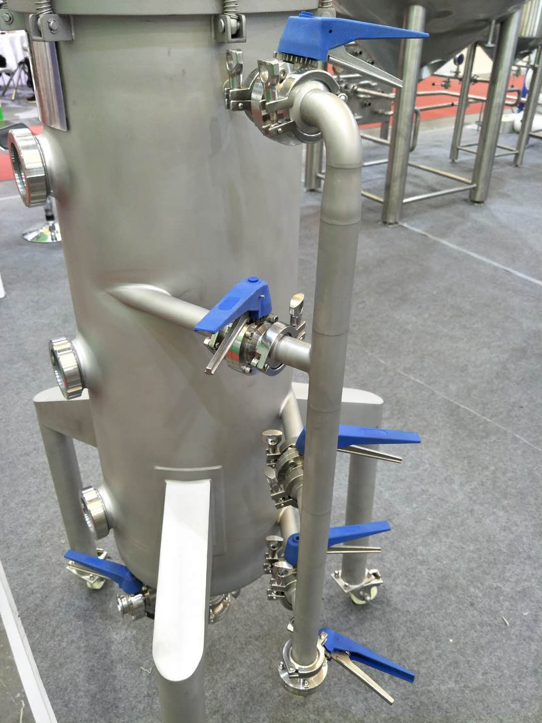 50L＆30L SUS304啤酒花加入WEMAC啤酒酿造系统的设备跳枪
